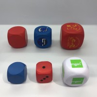 Lucky Craft PU foam 5.5X5.5X5.5cm soft relieve kids toys anti stress balls Dice shape